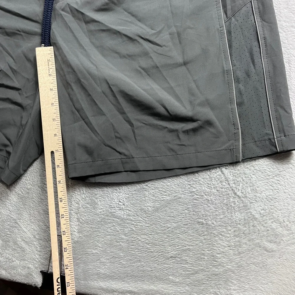 Vilebrequin Mens XXL Gray Swim Trunks Elastic Drawstring Shorts 17421